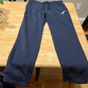 Nike men’s navy sweatpants size medium